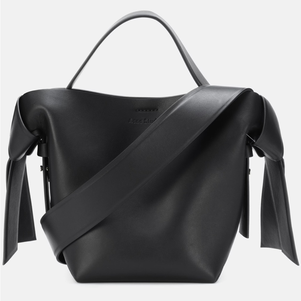 Acne Studios Black Leather Handbag